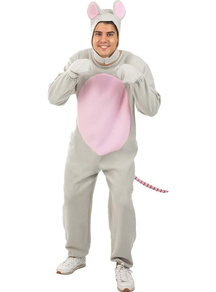 Funidelia Costume da Topo Adulto M-L Grigio Carnevale
