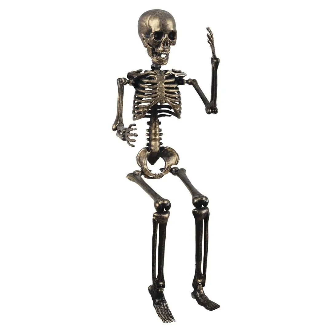 P'tit Clown 23569 scheletro articolato bronzo 40 cm