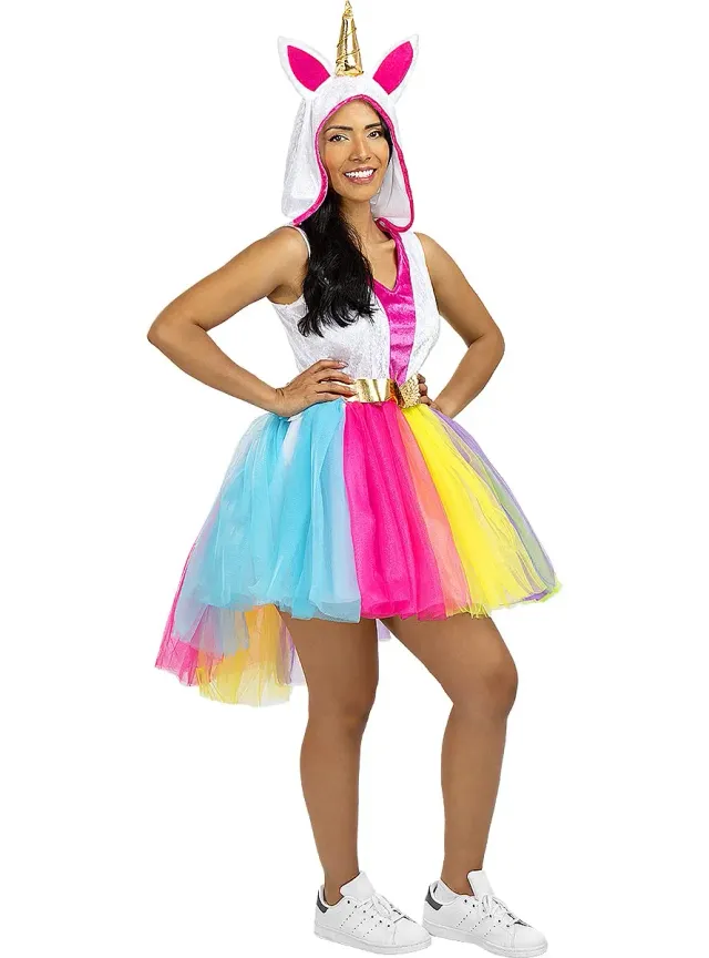 Funidelia Unicorno Costume Donna XL Multicolore Originale