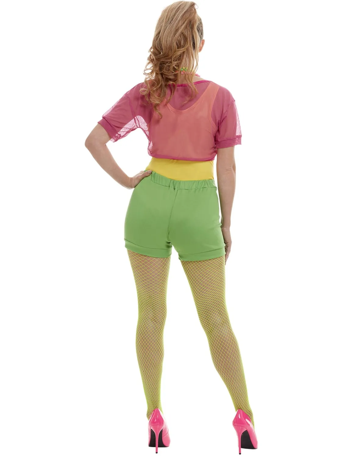 Smiffys Let’s Get Physical Girl costume anni 80 multicolore