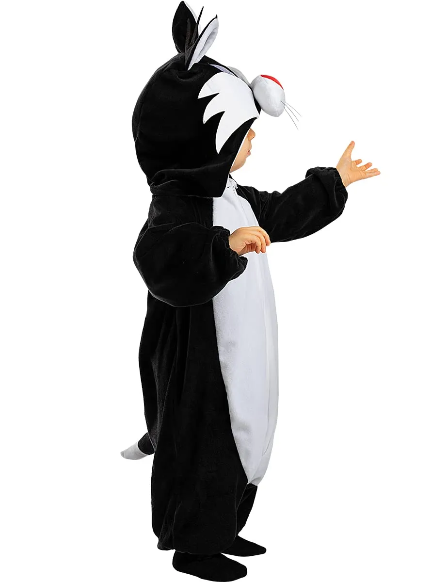 Funidelia Looney Tunes Silvestre costume bebè nero cartone