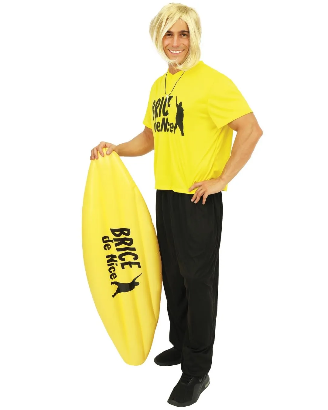 P'tit Clown Brice de Nice Tavola Surf Gonfiabile Gialla 115 cm