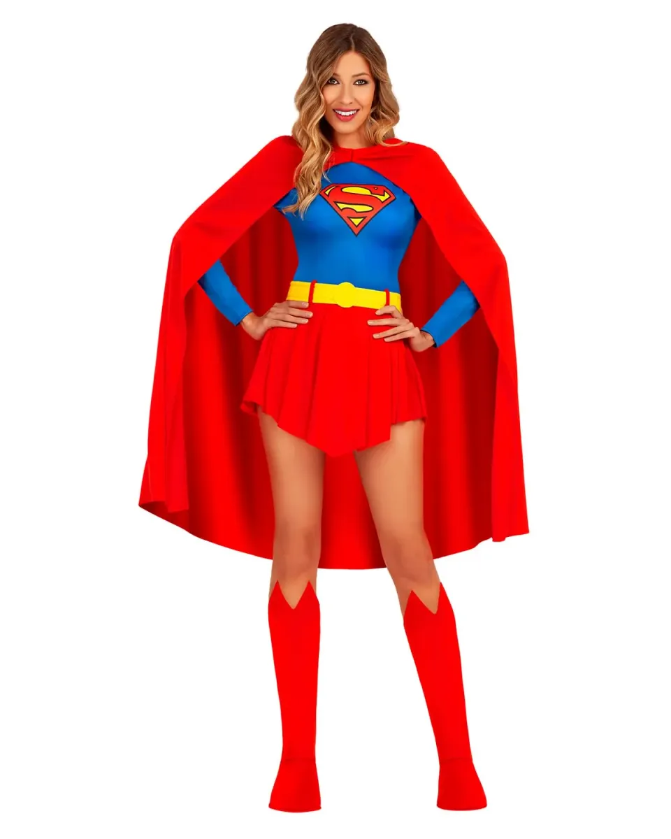 Funidelia Supergirl Kara Zor-El costume donna rosso