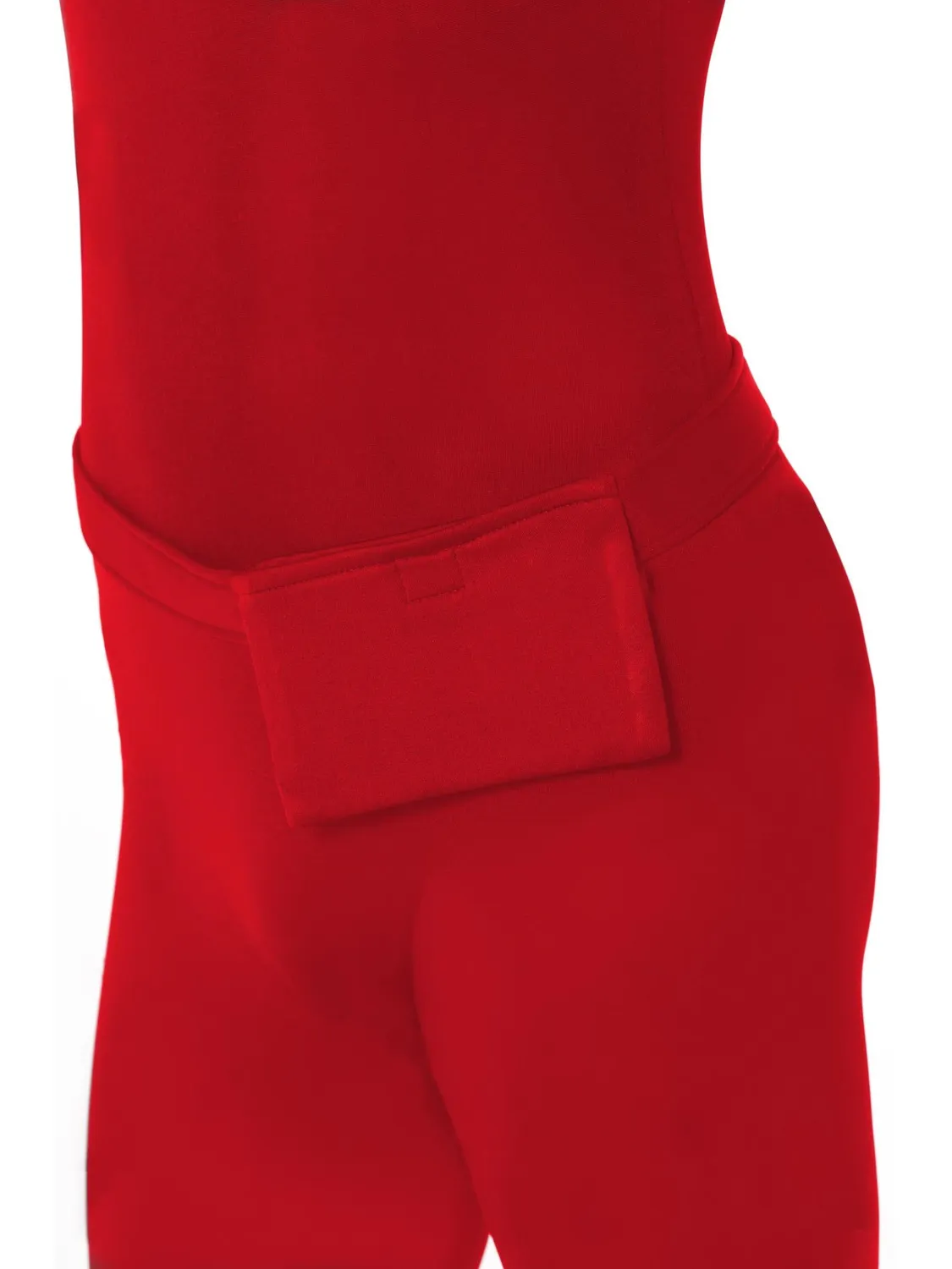 Smiffys Second Skin Suit tuta elastica rossa adulto M