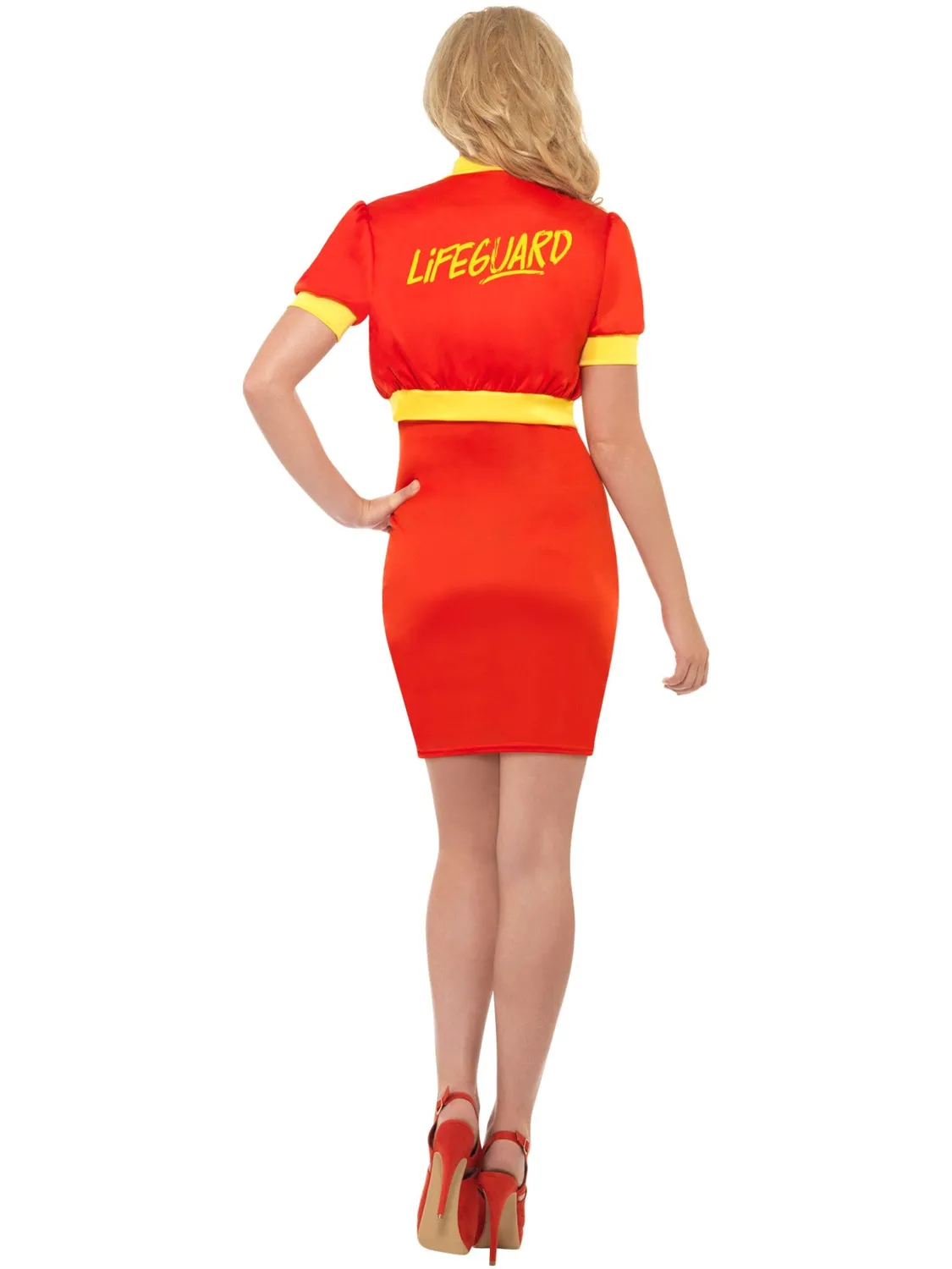 Smiffys Ladies Lifeguard Costume donna rosso taglia S