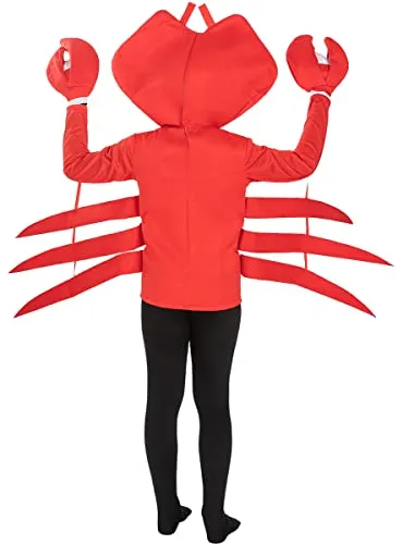 Funidelia Granchio costume bambino 3-6 anni rosso