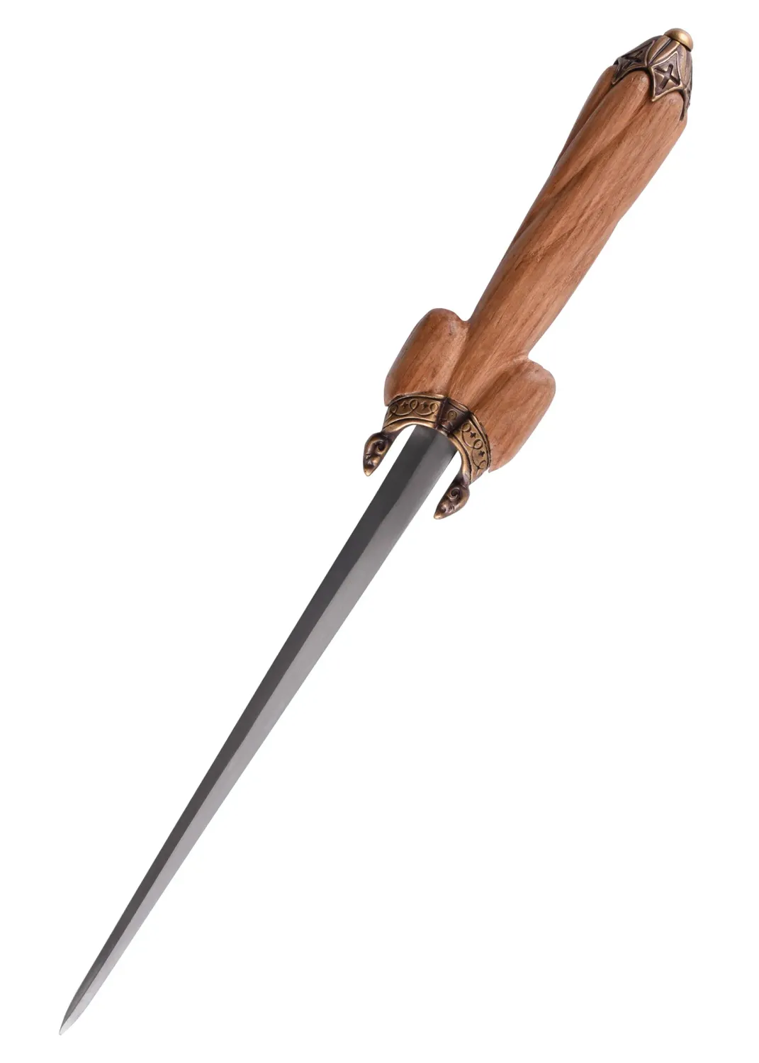 La Bottega di Merlino Pugnale Bollock con Fodero 36,5 cm