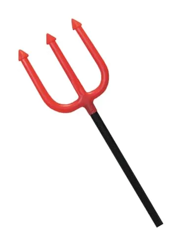 P'tit Clown Tridente Diavolo 120 cm accessorio costume lungo