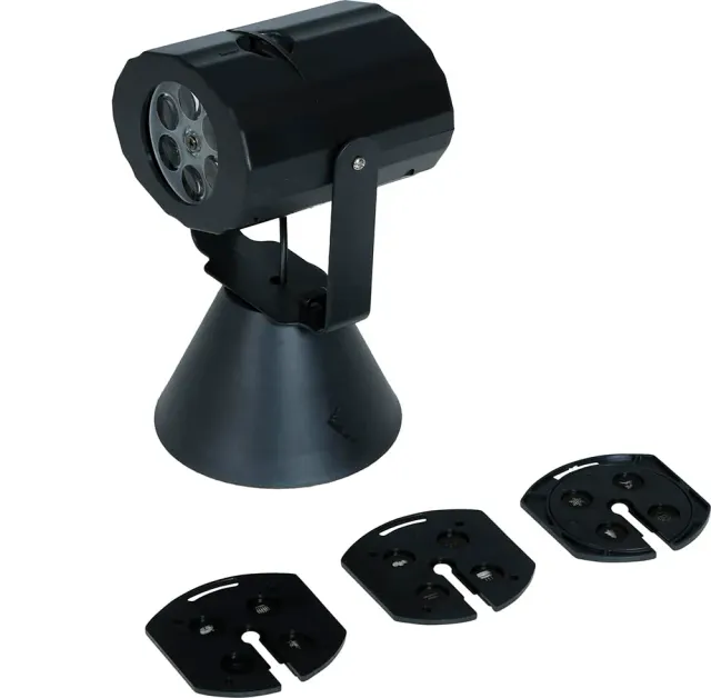 Fiestas Guirca Proiettore Halloween LED 20 cm nero a batteria