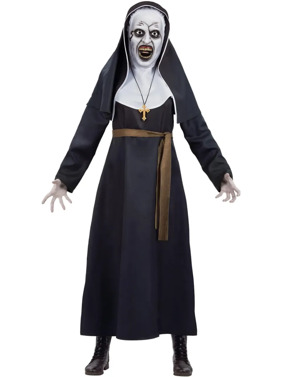 Smiffys The Nun Valak costume adulto nero taglia M
