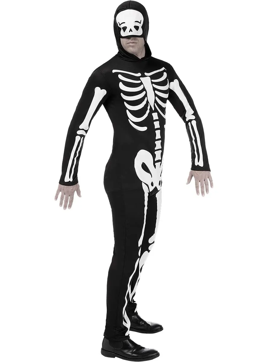 Funidelia Scheletro costume uomo nero horror Halloween