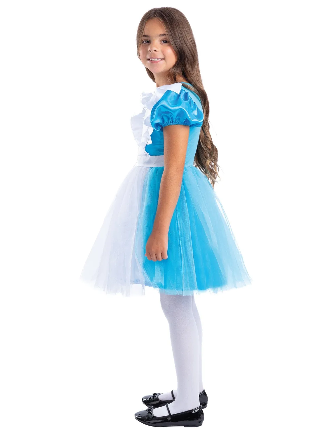 Smiffys Wonderland Alice costume bambina blu taglia L 10-12 anni