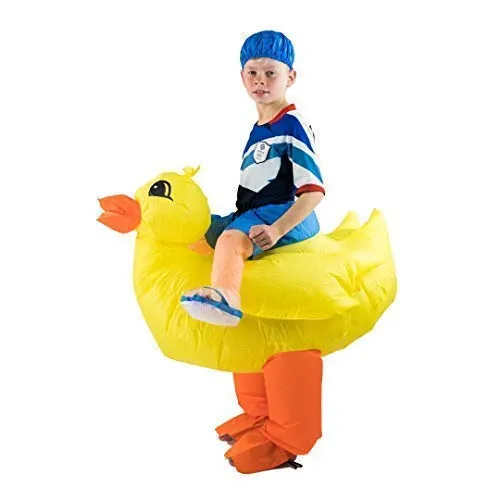 Bodysocks Anatra costume gonfiabile bambino 5-11 anni