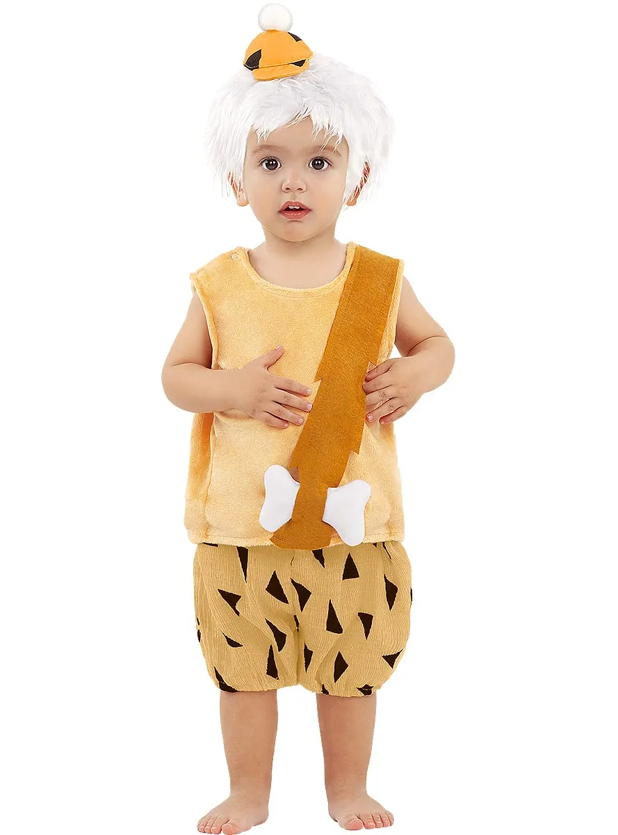 Funidelia Bamm-Bamm Costume Neonato 12-24 Mesi Arancione