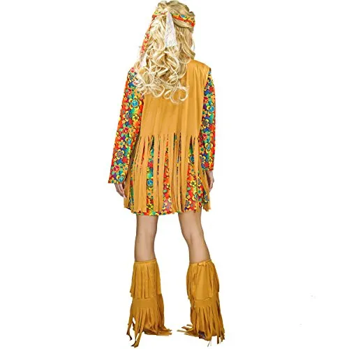 SEA HARE Hippie Anni 60 70 Costume Donna con Accessori