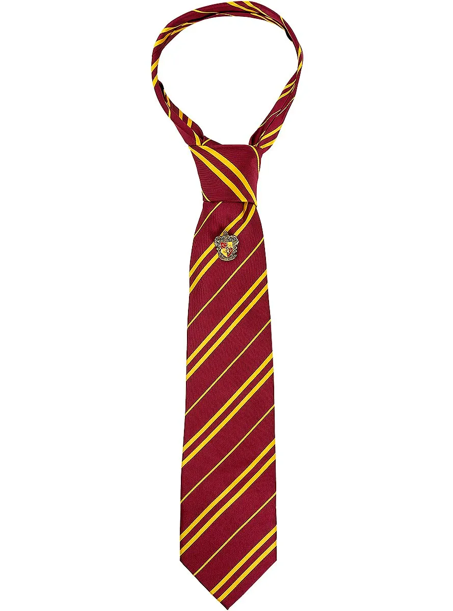 Harry Potter Cravatta Grifondoro Ufficiale con Pin