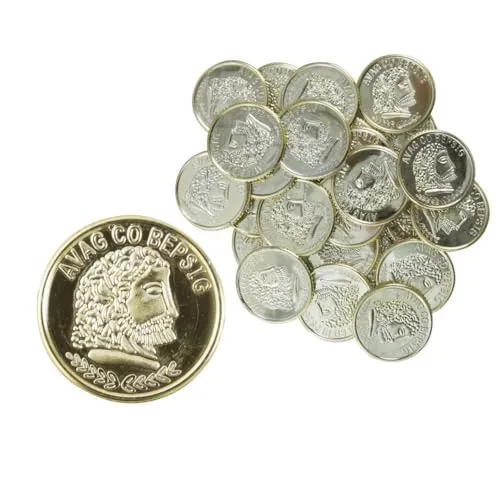 P'tit Clown 35021 monete oro finte 25 pezzi pirata