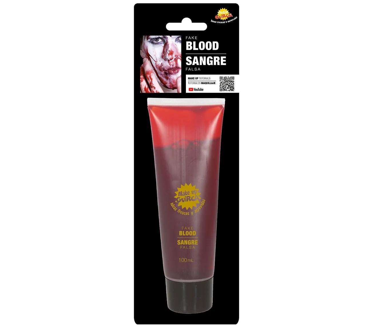 Fiestas Guirca Sangue Finto Tubo 100 ml Horror