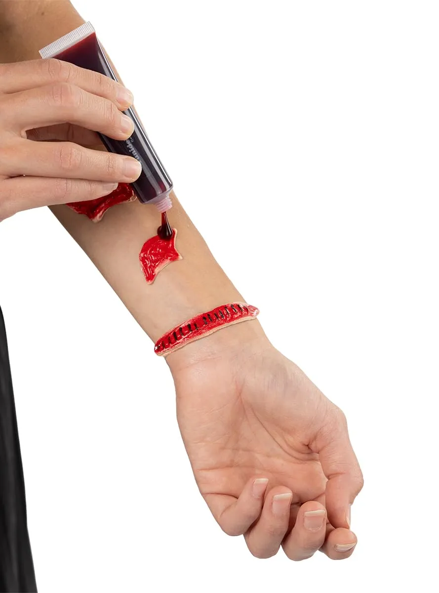 Funidelia Morto Vivente Set 16 ferite finte rosse