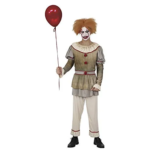 P'tit Clown Costume Clown Serial Killer Adulto Horror