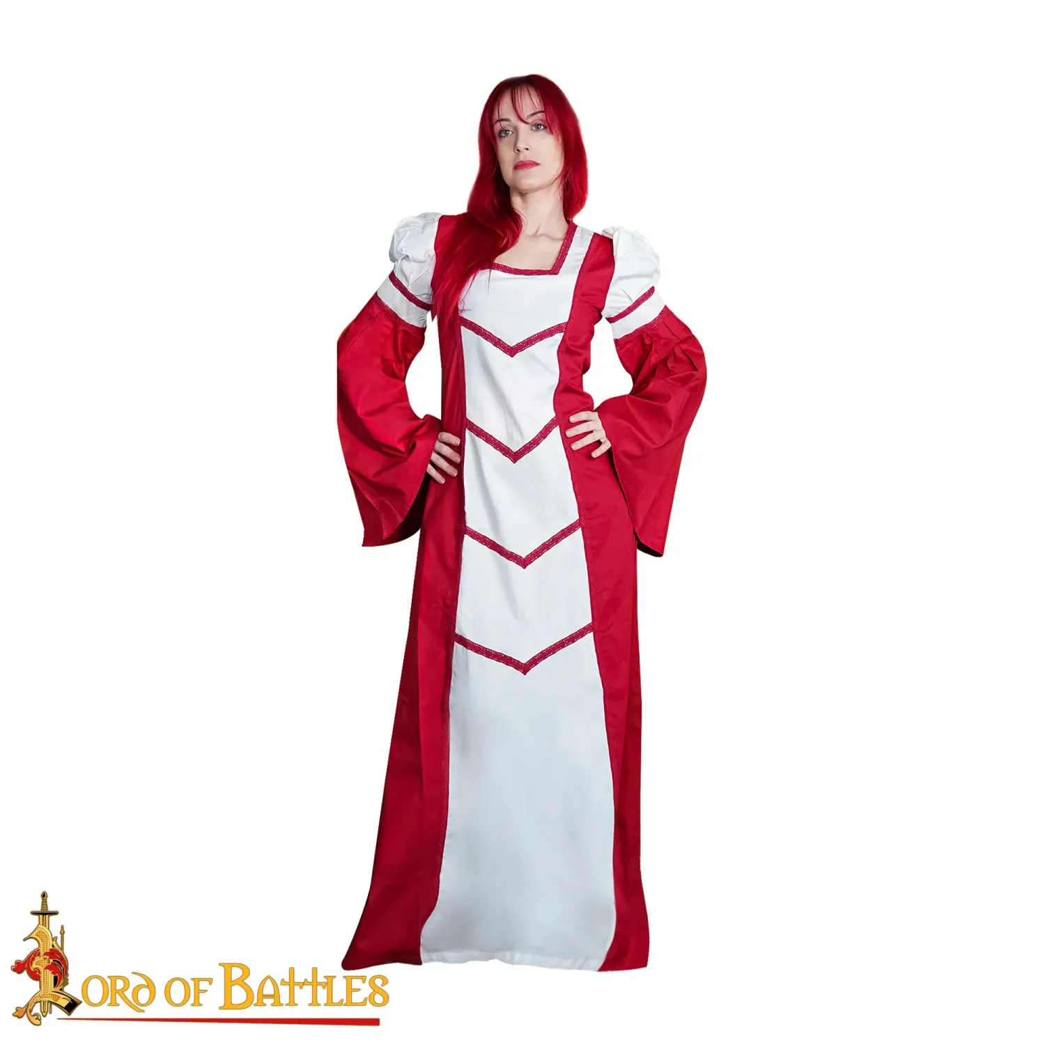 La Bottega di Merlino Isabella abito in cotone medievale