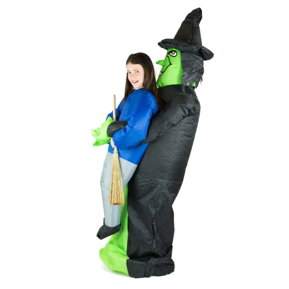 Bodysocks Costume Gonfiabile Strega Bambini per Halloween