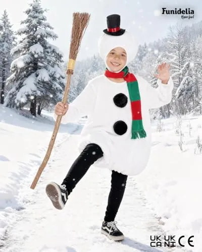 Funidelia Pupazzo di Neve costume bambino 10-12 anni