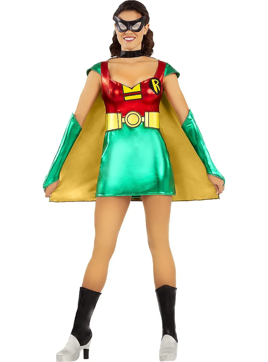 Funidelia Robin Boy Wonder costume donna rosso taglia L