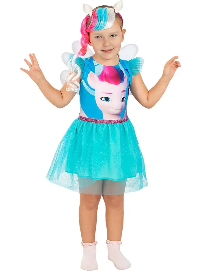 Funidelia My Little Pony Zipp Storm costume blu 5-6 anni