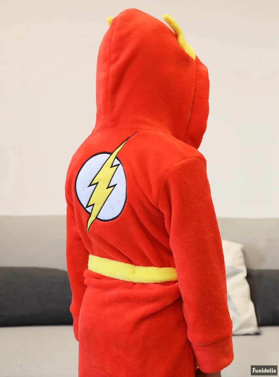 Funidelia Flash vestaglia bambino 5-6 anni rossa