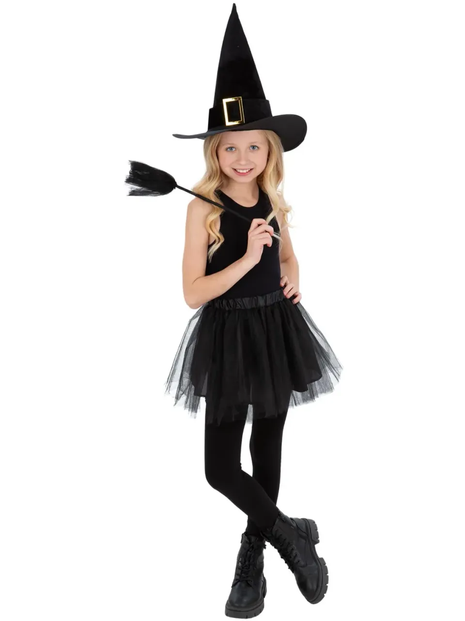Smiffys Witch Kit costume strega bimba nero