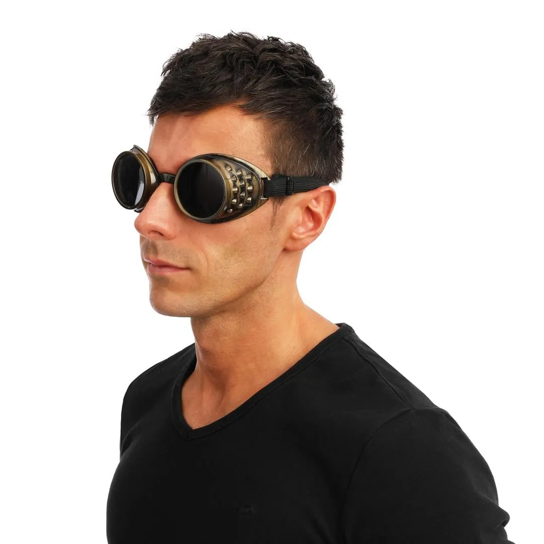 P'tit Clown 69100 occhiali steampunk taglia unica