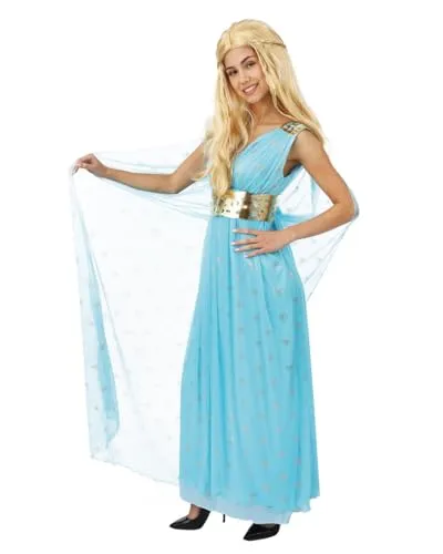 P'tit Clown principessa medievale costume donna blu L/XL