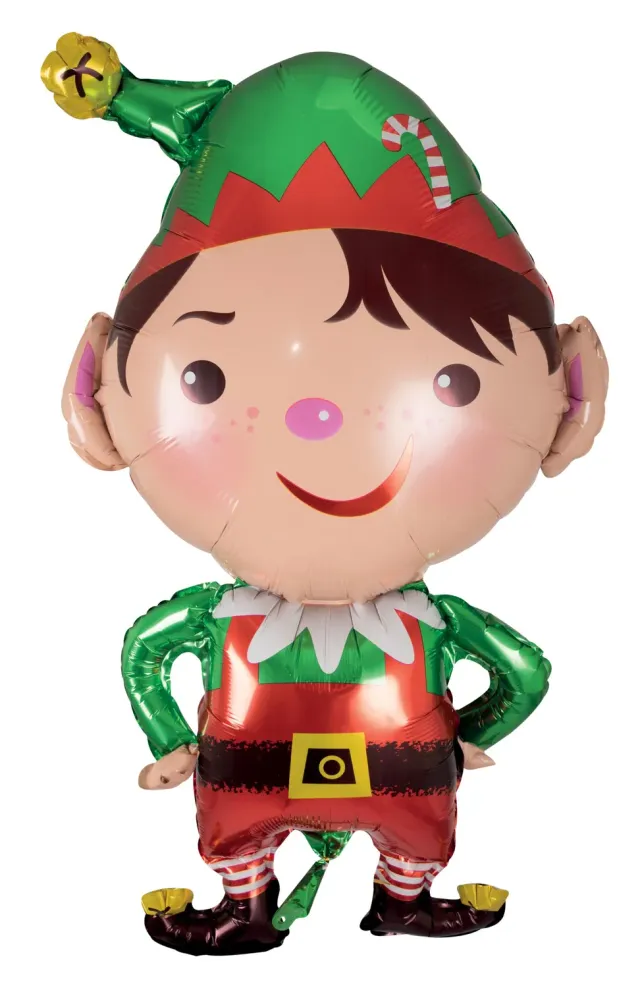 P'tit Clown palloncino folletto Natale foil aria elio