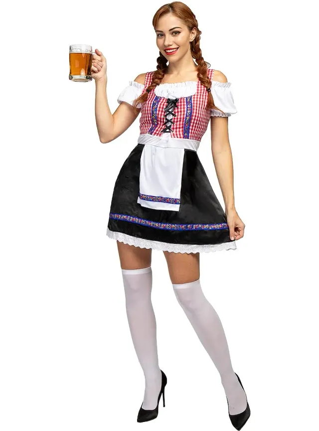 Funidelia Costume Oktoberfest donna verde taglia S