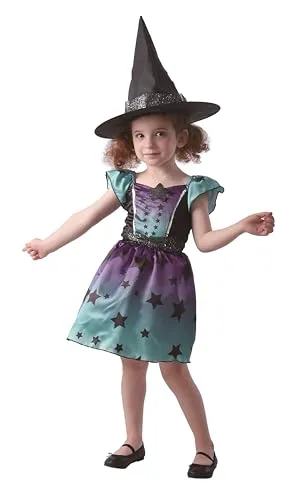 P'tit Clown Costume Strega Bambina 1-2 Anni con Cappello