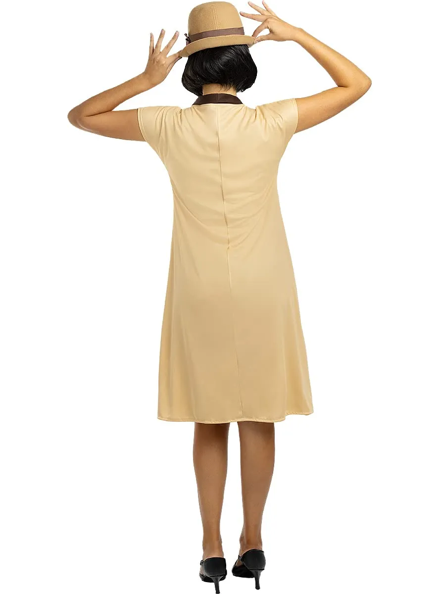Funidelia Le Ragazze del Centralino Costume Donna S-M Marrone