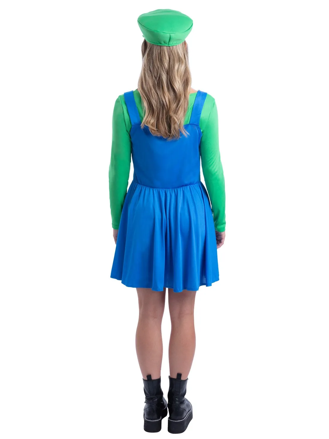 Smiffys Green Plumber vestito idraulica donna verde M 12-14