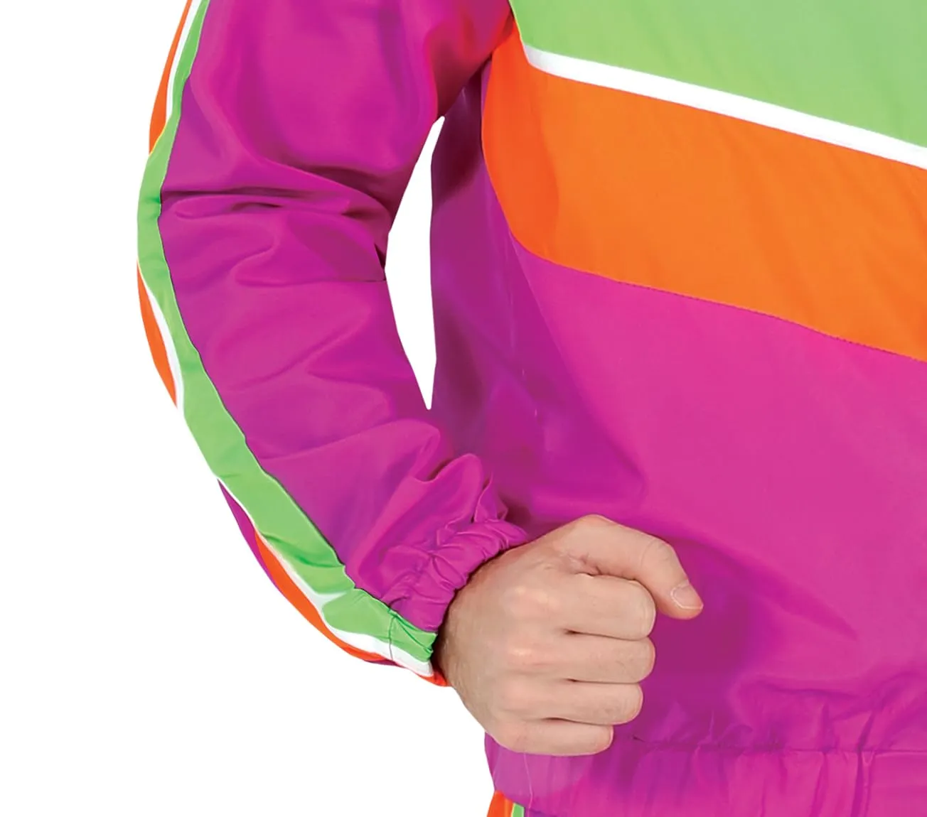 Guirca Ginnasta costume anni 80 rosa uomo taglia L