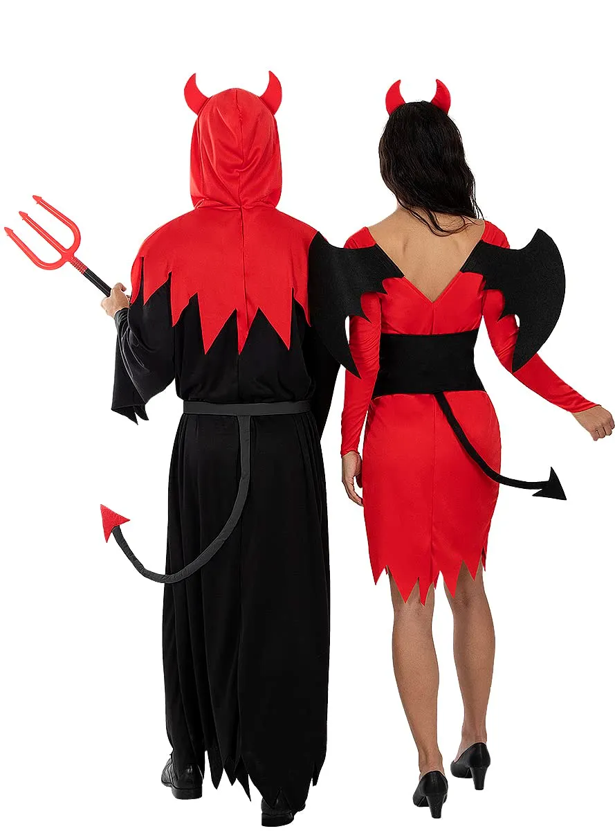 Funidelia Costume diavolo uomo XL rosso horror