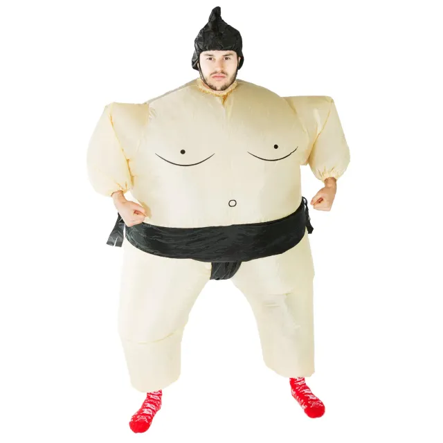 Bodysocks Sumo costume gonfiabile adulto con cappello