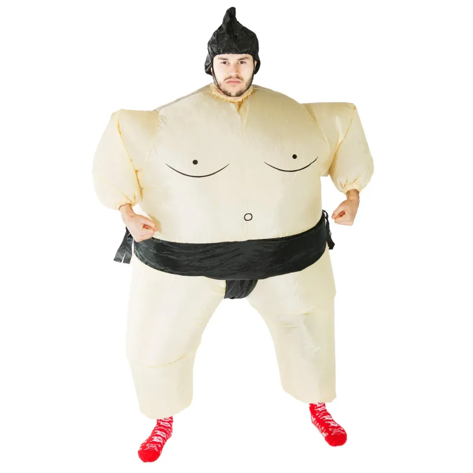 Bodysocks Sumo costume gonfiabile adulto con cappello
