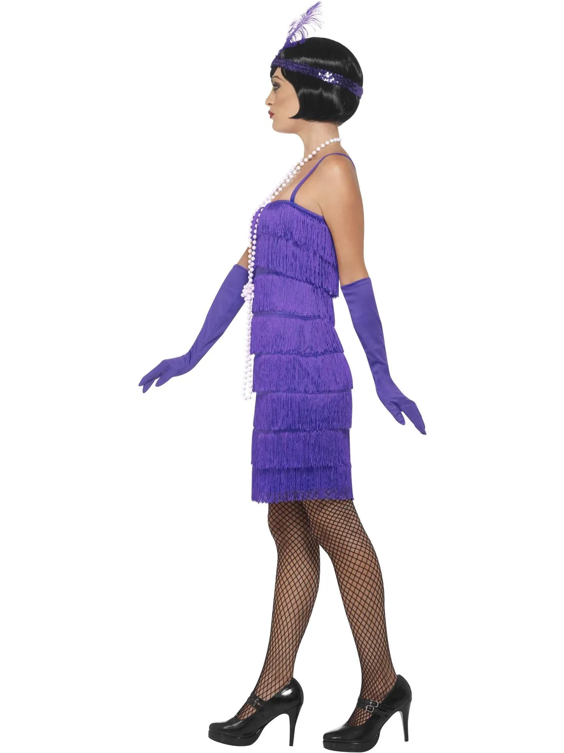 Smiffys Flapper costume donna viola anni 20