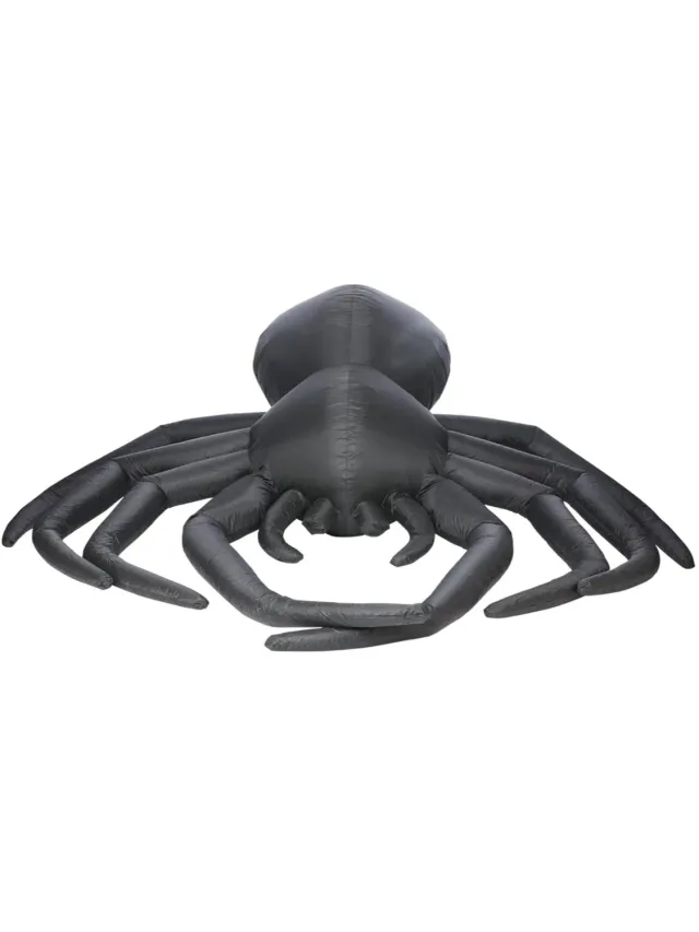Smiffys Spider ragno gonfiabile nero 9ft esterno