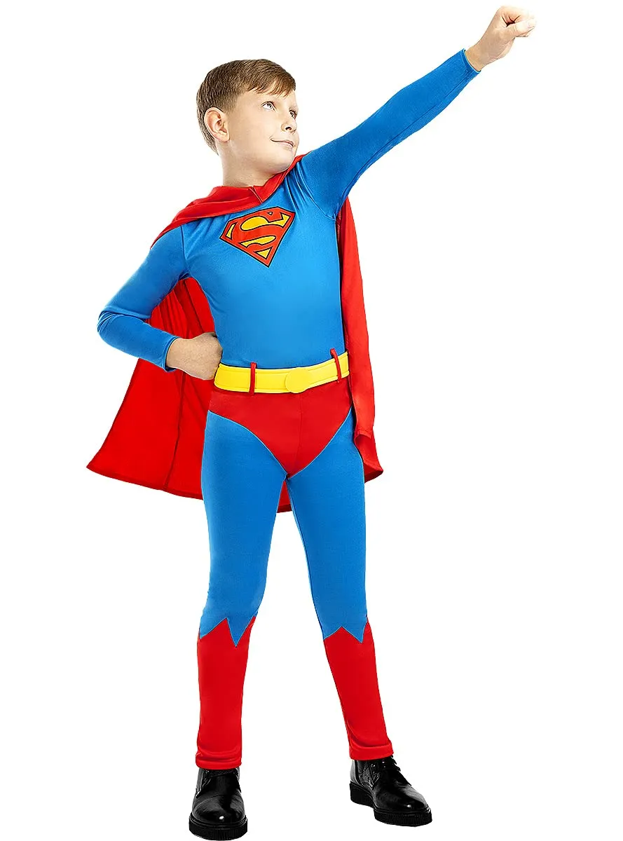 Funidelia Superman Classic costume bambino 10-12 anni ufficiale