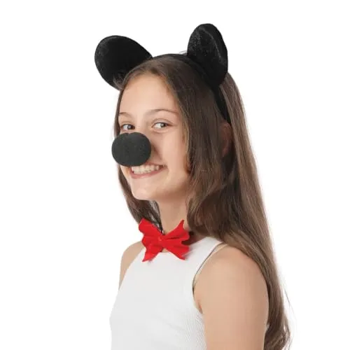 P'tit Clown 14010 set topo nero travestimento Carnevale