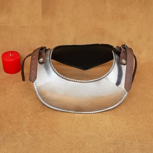 La Bottega di Merlino Gorgiera Cavaliere Acciaio 1,6mm