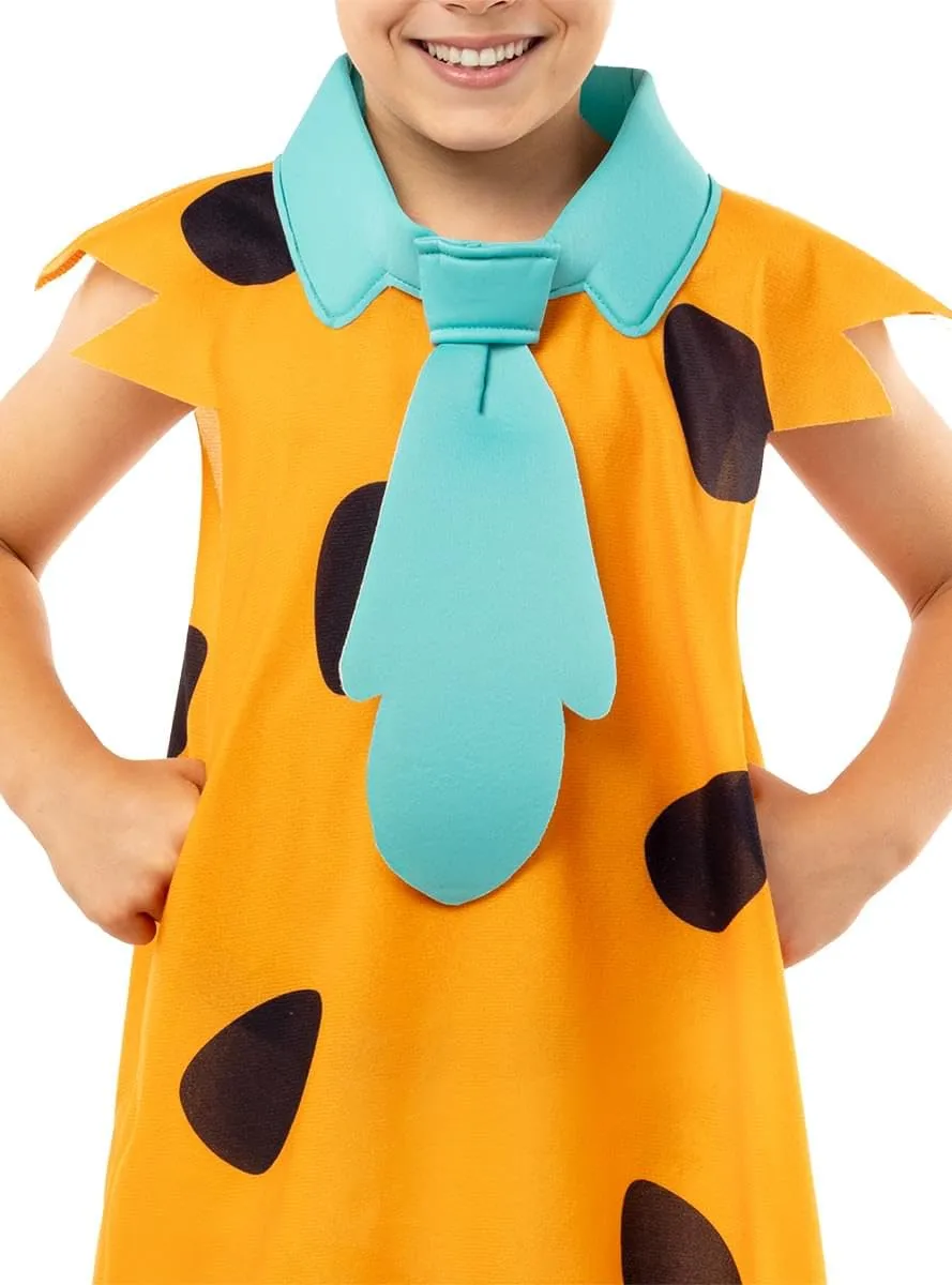 Funidelia Fred Flintstones Costume Bambino 10-12 Anni Arancione