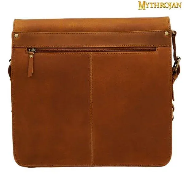 La Bottega di Merlino Celtica borsa messenger pelle portatile