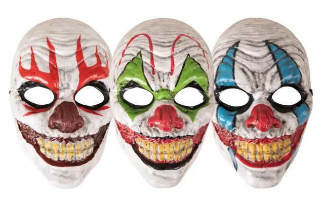 P'tit Clown 44228 Maschera Pagliaccio Malvagio Adulto Horror